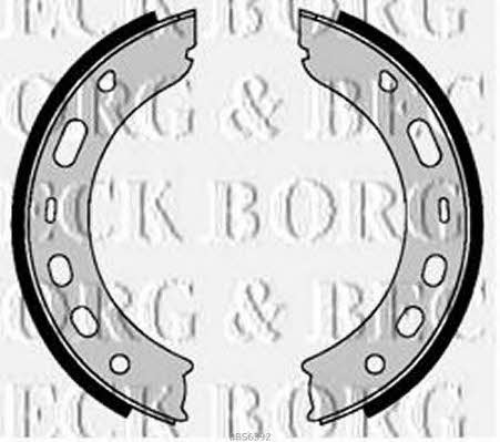 Borg & beck BBS6392 Колодки тормозные барабанные, комплект BBS6392: Отличная цена - Купить в Польше на 2407.PL!