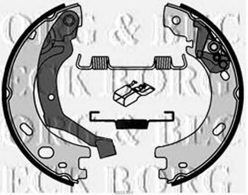 Borg & beck BBS6394 Колодки тормозные барабанные, комплект BBS6394: Отличная цена - Купить в Польше на 2407.PL!