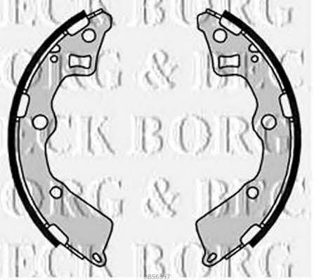 Borg & beck BBS6397 Колодки тормозные барабанные, комплект BBS6397: Отличная цена - Купить в Польше на 2407.PL!