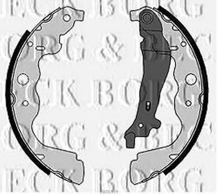 Borg & beck BBS6399 Brake shoe set BBS6399: Buy near me in Poland at 2407.PL - Good price!