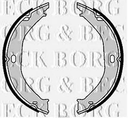 Borg & beck BBS6415 Колодки тормозные барабанные, комплект BBS6415: Отличная цена - Купить в Польше на 2407.PL!