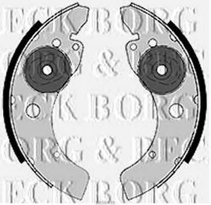Borg & beck BBS6438 Колодки гальмівні барабанні, комплект BBS6438: Приваблива ціна - Купити у Польщі на 2407.PL!
