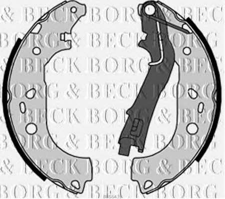 Borg & beck BBS6439 Колодки гальмівні барабанні, комплект BBS6439: Приваблива ціна - Купити у Польщі на 2407.PL!