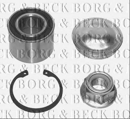 Borg & beck BWK795 Підшипник задньої маточини колеса, комплект BWK795: Приваблива ціна - Купити у Польщі на 2407.PL!