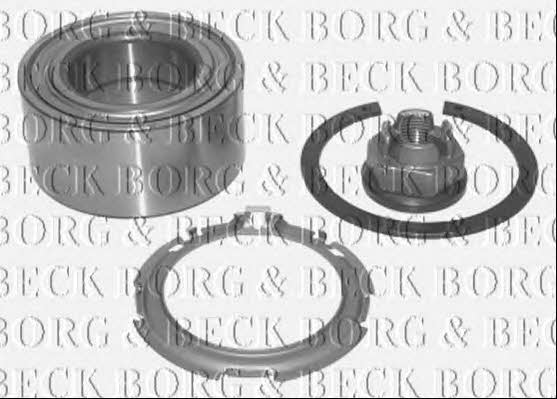 Borg & beck BWK881 Підшипник маточини колеса, комплект BWK881: Приваблива ціна - Купити у Польщі на 2407.PL!