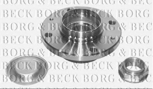 Borg & beck BWK953 Wheel hub with rear bearing BWK953: Buy near me in Poland at 2407.PL - Good price!