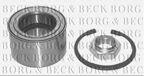 Borg & beck BWK967 Підшипник передньої маточини колеса, комплект BWK967: Приваблива ціна - Купити у Польщі на 2407.PL!