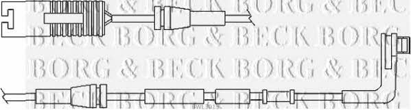 Borg & beck BWL3015 Warning contact, brake pad wear BWL3015: Buy near me in Poland at 2407.PL - Good price!