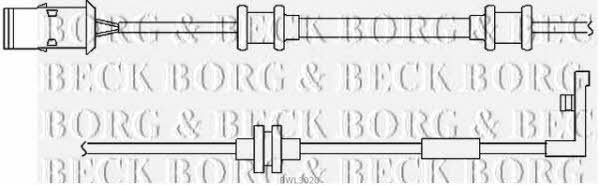 Borg & beck BWL3020 Датчик износа тормозных колодок BWL3020: Отличная цена - Купить в Польше на 2407.PL!