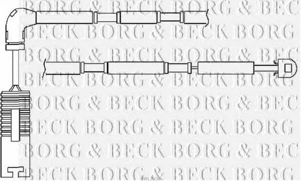 Borg & beck BWL3036 Czujnik zużycia klocków hamulcowych BWL3036: Dobra cena w Polsce na 2407.PL - Kup Teraz!