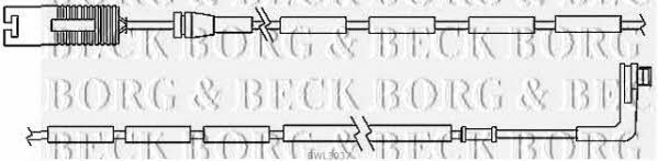 Borg & beck BWL3037 Датчик зносу гальмівних колодок BWL3037: Приваблива ціна - Купити у Польщі на 2407.PL!