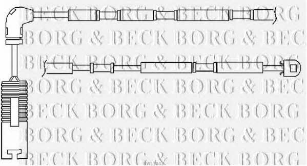 Borg & beck BWL3043 Датчик зносу гальмівних колодок BWL3043: Приваблива ціна - Купити у Польщі на 2407.PL!