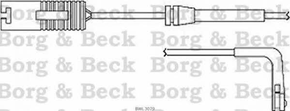 Borg & beck BWL3079 Датчик износа тормозных колодок BWL3079: Отличная цена - Купить в Польше на 2407.PL!