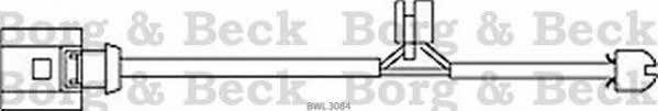 Borg & beck BWL3084 Датчик износа тормозных колодок BWL3084: Отличная цена - Купить в Польше на 2407.PL!