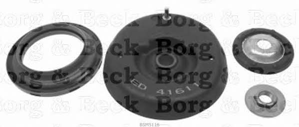 Borg & beck BSM5116 Strut bearing with bearing kit BSM5116: Buy near me in Poland at 2407.PL - Good price!