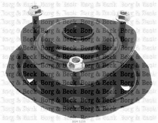 Borg & beck BSM5259 Опора стойки амортизатора, комплект BSM5259: Отличная цена - Купить в Польше на 2407.PL!