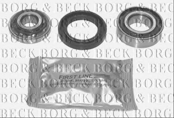 Borg & beck BWK011 Підшипник маточини колеса, комплект BWK011: Приваблива ціна - Купити у Польщі на 2407.PL!