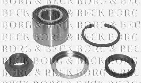 Borg & beck BWK080 Підшипник маточини колеса, комплект BWK080: Купити у Польщі - Добра ціна на 2407.PL!
