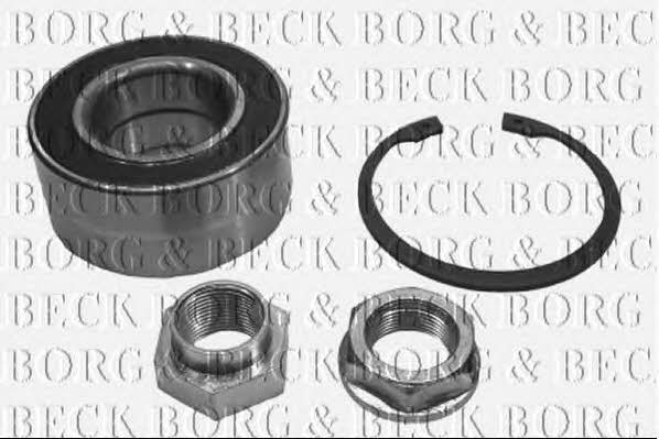 Borg & beck BWK084 Підшипник передньої маточини колеса, комплект BWK084: Приваблива ціна - Купити у Польщі на 2407.PL!
