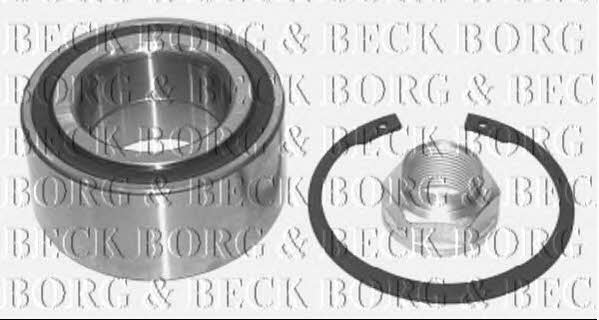 Borg & beck BWK1021 Подшипник ступицы колеса, комплект BWK1021: Отличная цена - Купить в Польше на 2407.PL!