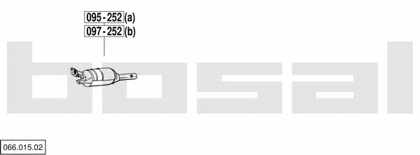  066.015.02 Система випуску відпрацьованих газів 06601502: Приваблива ціна - Купити у Польщі на 2407.PL!