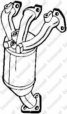 Bosal 090-736 Catalytic Converter 090736: Buy near me in Poland at 2407.PL - Good price!