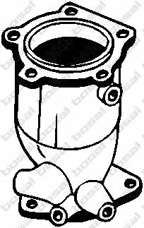 Bosal 090-430 Catalytic Converter 090430: Buy near me in Poland at 2407.PL - Good price!