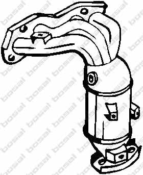 Bosal 090-472 Catalytic Converter 090472: Buy near me at 2407.PL in Poland at an Affordable price!