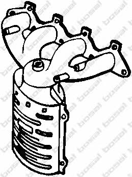 Bosal 090-525 Catalytic Converter 090525: Buy near me in Poland at 2407.PL - Good price!