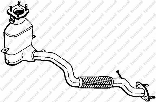 Bosal 099-348 Catalytic Converter 099348: Buy near me in Poland at 2407.PL - Good price!