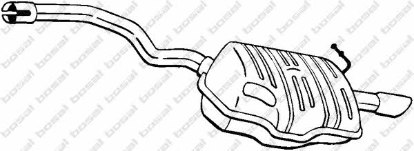 Bosal 105-511 End Silencer 105511: Buy near me in Poland at 2407.PL - Good price!