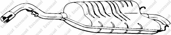 Bosal 154-907 Глушитель, задняя часть 154907: Отличная цена - Купить в Польше на 2407.PL!