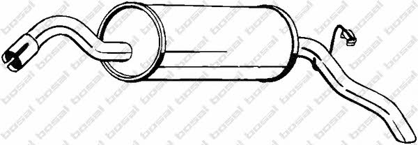 Bosal 154-983 Tłumik, część tylna 154983: Dobra cena w Polsce na 2407.PL - Kup Teraz!