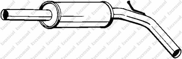Bosal 227-469 Central silencer 227469: Buy near me in Poland at 2407.PL - Good price!
