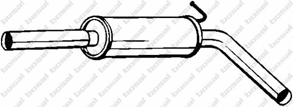 Bosal 233-633 Central silencer 233633: Buy near me in Poland at 2407.PL - Good price!