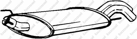 Bosal 233-715 End Silencer 233715: Buy near me in Poland at 2407.PL - Good price!