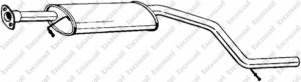 Bosal 281-067 Central silencer 281067: Buy near me in Poland at 2407.PL - Good price!
