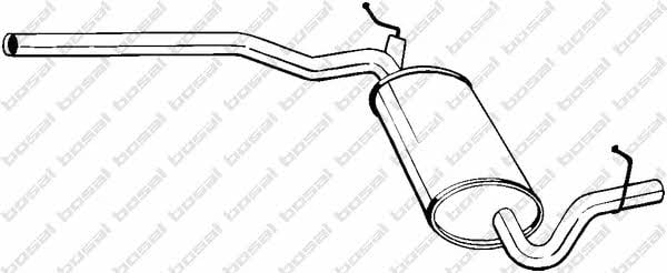 Bosal 282-375 Tłumik, część środkowa 282375: Dobra cena w Polsce na 2407.PL - Kup Teraz!