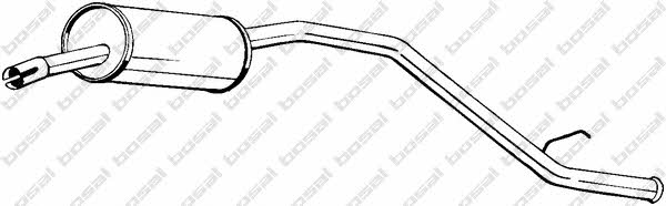 Bosal 283-295 End Silencer 283295: Buy near me in Poland at 2407.PL - Good price!