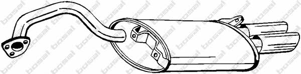 Bosal 278-591 Глушитель, задняя часть 278591: Отличная цена - Купить в Польше на 2407.PL!