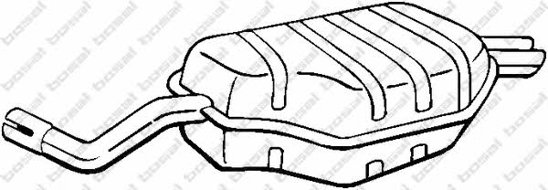 Bosal 278-967 Tłumik, część tylna 278967: Dobra cena w Polsce na 2407.PL - Kup Teraz!