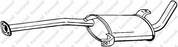 Bosal 279-125 Tłumik, część środkowa 279125: Dobra cena w Polsce na 2407.PL - Kup Teraz!