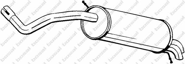 Bosal 279-537 End Silencer 279537: Buy near me in Poland at 2407.PL - Good price!