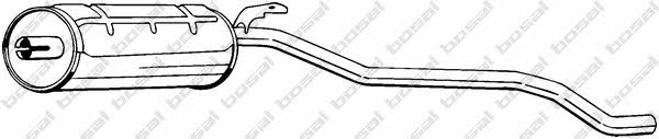 Bosal 284-011 End Silencer 284011: Buy near me in Poland at 2407.PL - Good price!