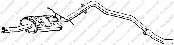 Bosal 286-009 End Silencer 286009: Buy near me in Poland at 2407.PL - Good price!