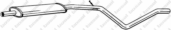 Bosal 286-113 Central silencer 286113: Buy near me at 2407.PL in Poland at an Affordable price!