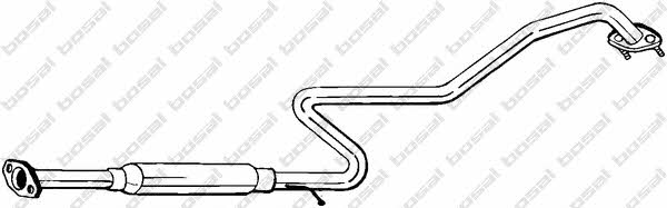 Bosal 286-125 Central silencer 286125: Buy near me in Poland at 2407.PL - Good price!
