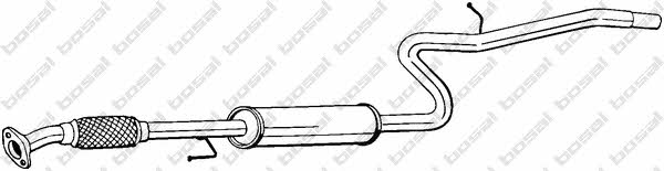 Bosal 287-419 Central silencer 287419: Buy near me in Poland at 2407.PL - Good price!