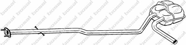 Bosal 290-093 Central silencer 290093: Buy near me in Poland at 2407.PL - Good price!
