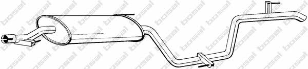 Bosal 292-021 End Silencer 292021: Buy near me in Poland at 2407.PL - Good price!